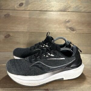 saucony echelon 9 womens size 9.5 shoes black athletic running sneakers